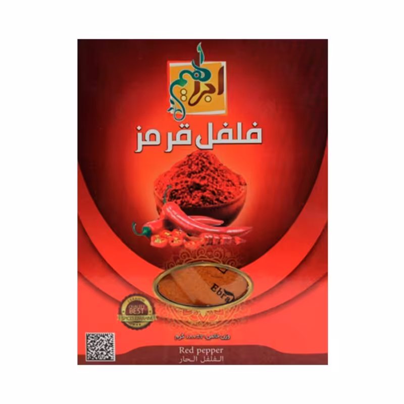 فلفل قرمز  180 گرمی (پاکتی)