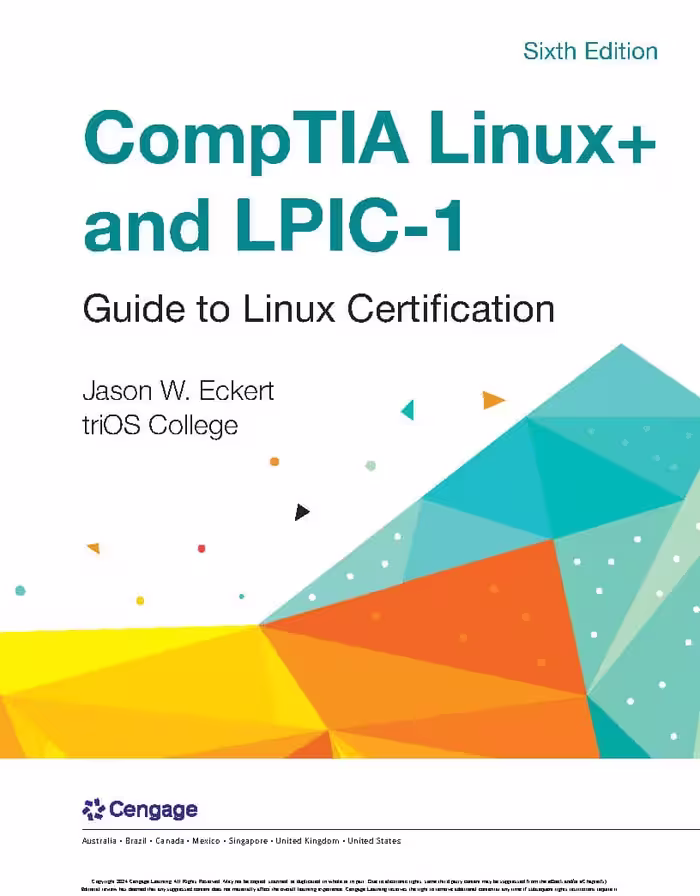 کتاب Linux  and LPIC-1 Guide to Linux Certification