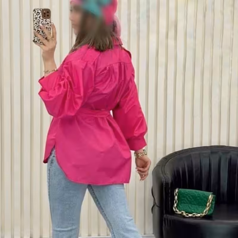 مانتو استین فانوسی عروسکی