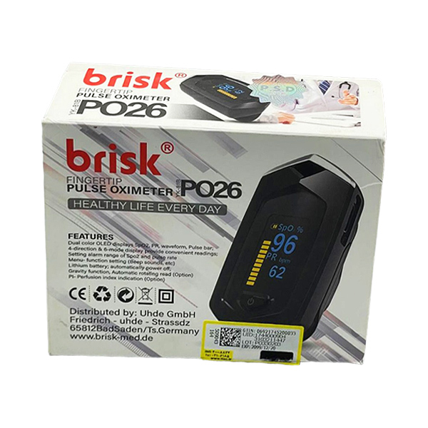 پالس اکسیمتر شارژی بریسک Brisk مدل PO26