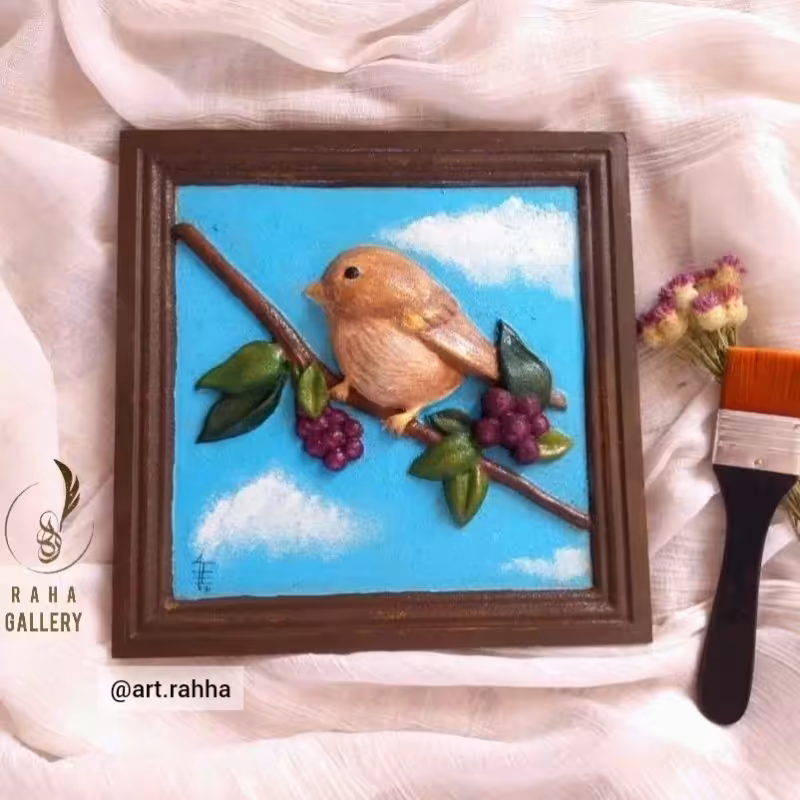 تابلو چوبی کاملا برجسته با ارسال  به سراسر نقاط ایران 