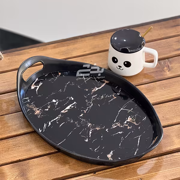 سینی بیضی طرح سنگی رایکا