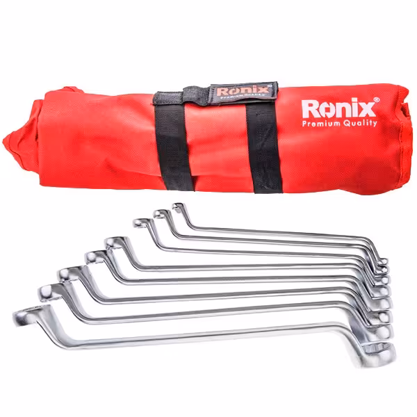 مجموعه 8 عددی آچار دو سر رینگ رونیکس مدل RH-2301