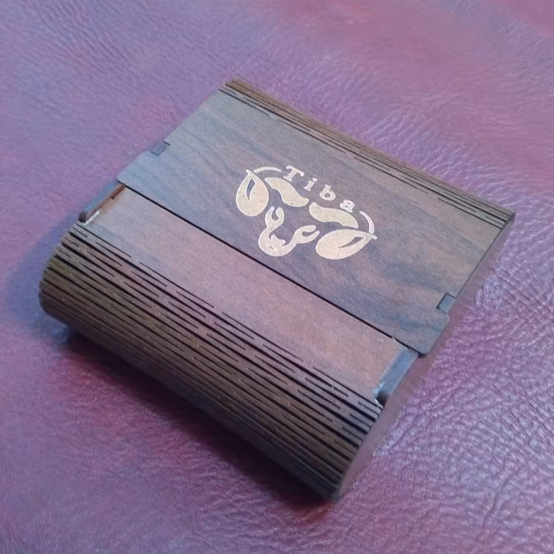 جعبه دستبند چوبی بسته 10 عددی