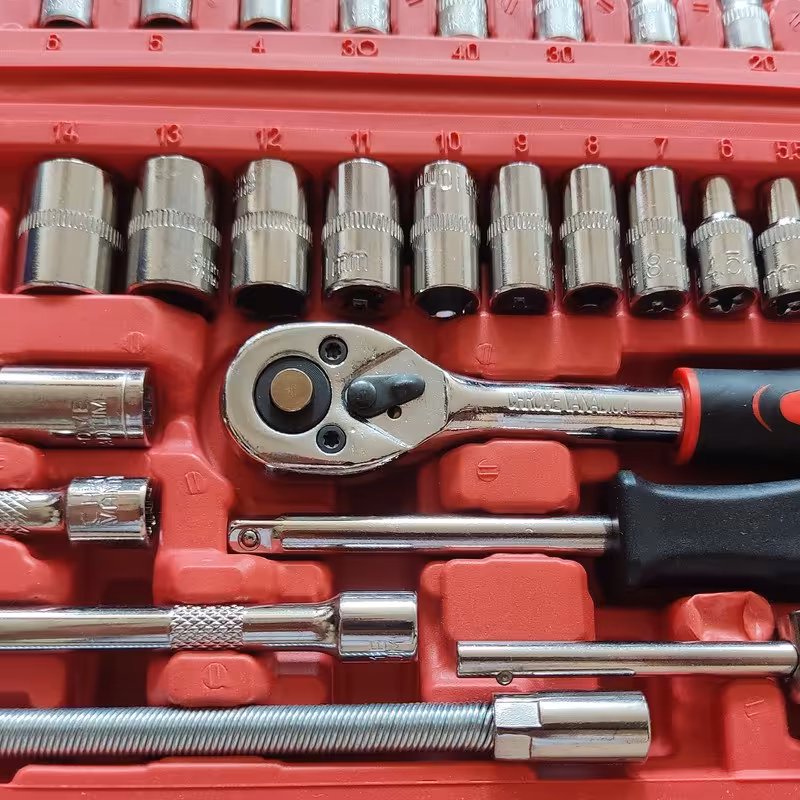 آچار بکس مجموعه 46 عددی