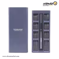 کیت پیچ گوشتی شارژی توسن قلمی 3.7 ولت 66 پارچه مدل 9002