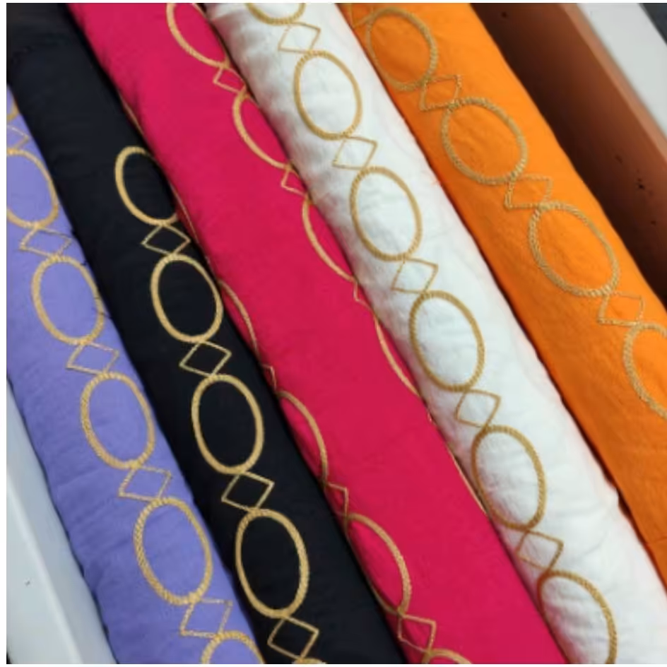 پارچه کرسپوخامه دوزی