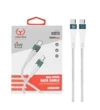 کابل شارژ فست یوشیتا Type-C To Type-C مدل YC-029