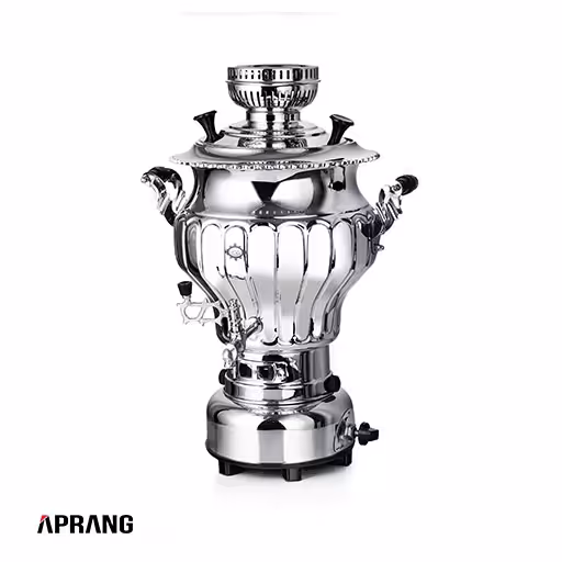 سماور گازسوز عالی نسب مدل نگار ظرفیت 6 لیتر(لطفا با هماهنگی خرید بفرمایید)