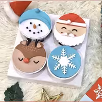 کاپ کیک زمستانی.ارسال با اسنپ و پس کرایه