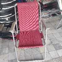 صندلی مسافرتی تاشو درجه یک(پنج فنره)