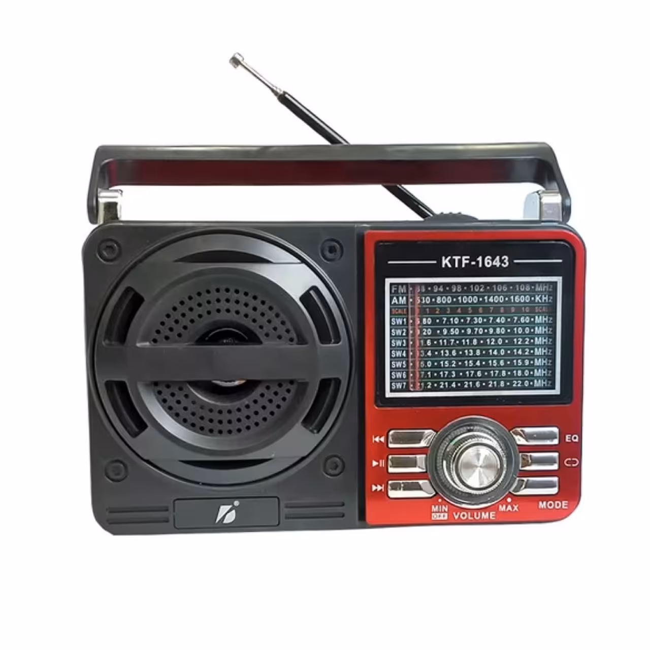 رادیو اسپیکر قابل حمل بلوتوثی مدل KTF-1643