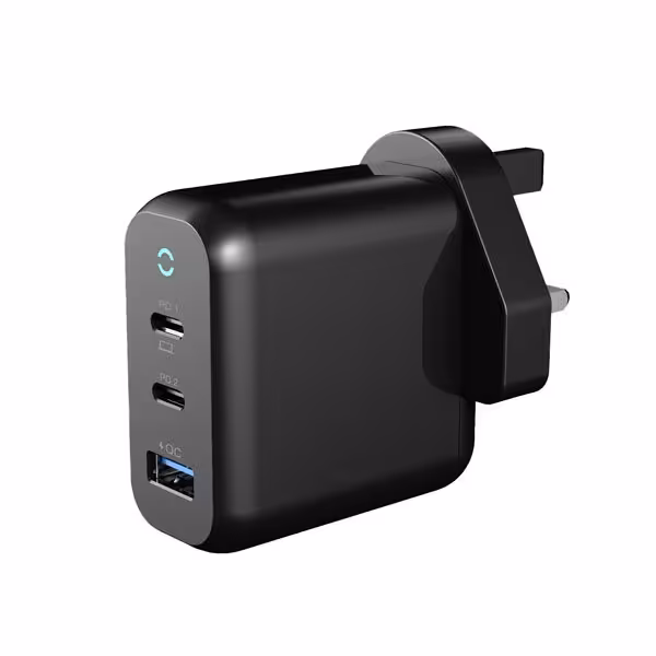 شارژر دیواری 65W PD مسافرتی پاورولوژی مدل P65PDWUKBK