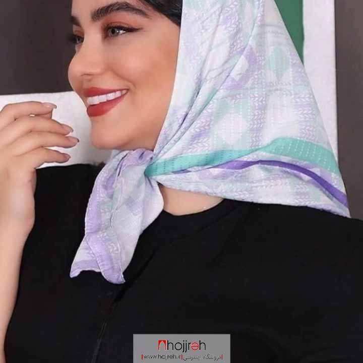 اطلاعات ، قیمت و خرید روسری مینی اسکارف نخی کد RO161