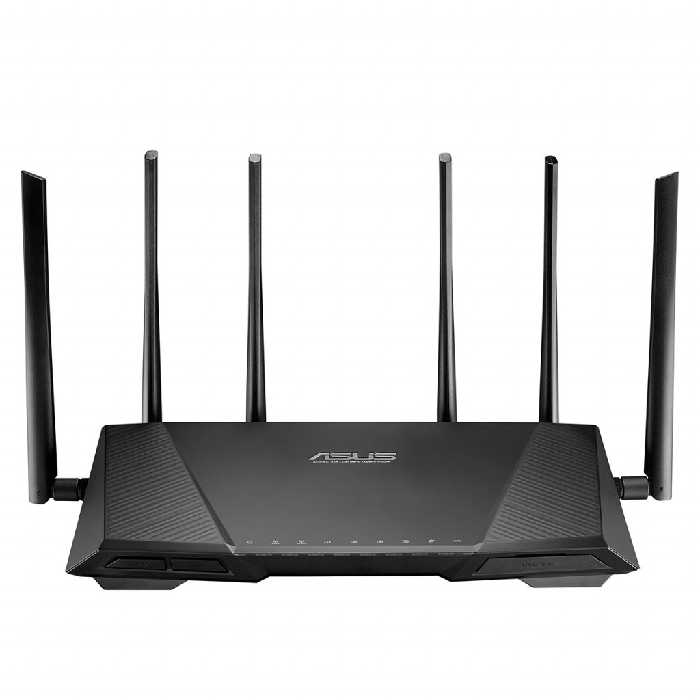 قیمت و مشخصات روتر بی‌‌سیم سه بانده ایسوس مدل RT-AC3200