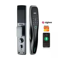 دستگیره هوشمند لوته اثرانگشتی مدل Tuya فول اتومات قفل هوشمند برند smart lock  لمسی  قفل دیجیتال تویا هوشمند سازی