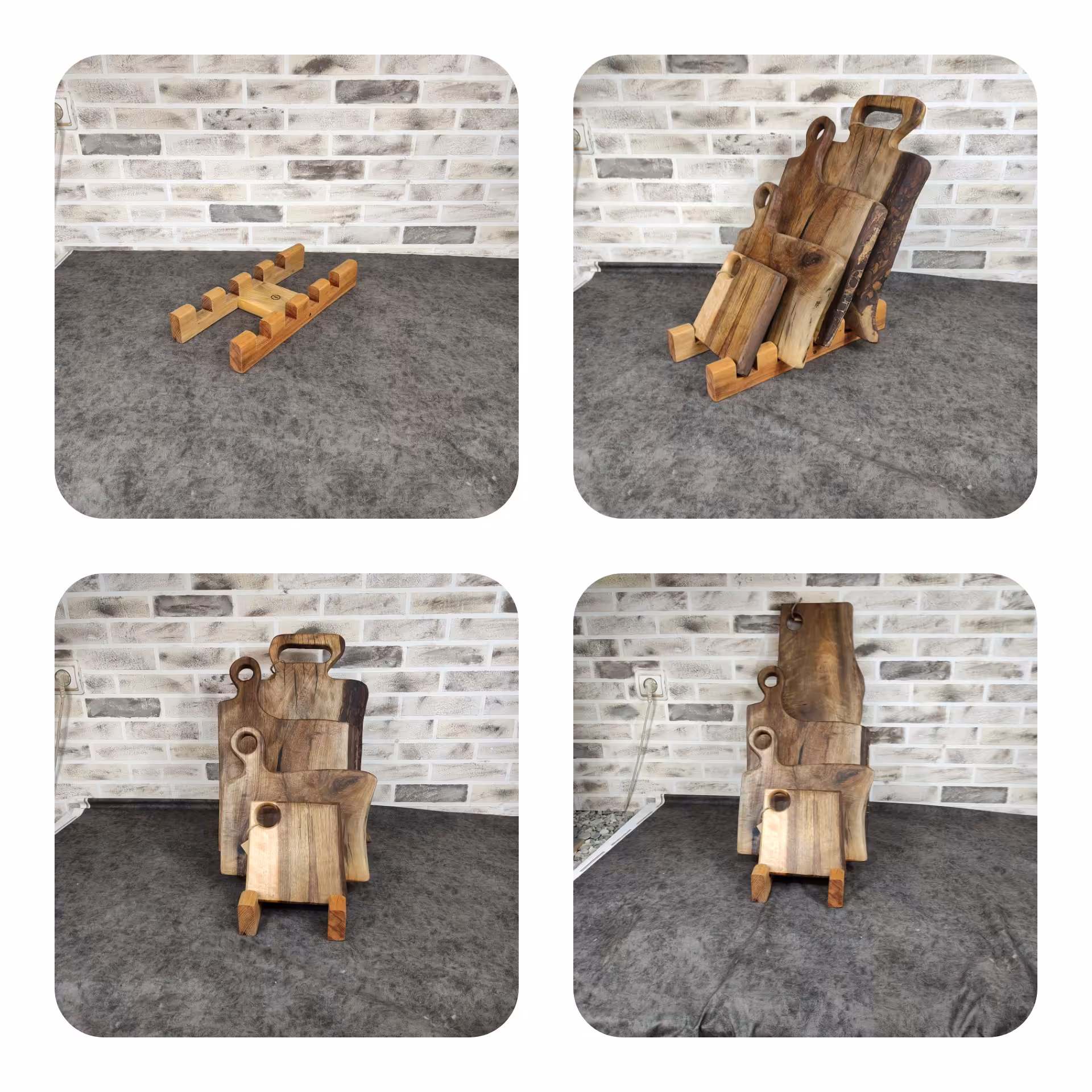 پایه تخته سرو چهار خونه 