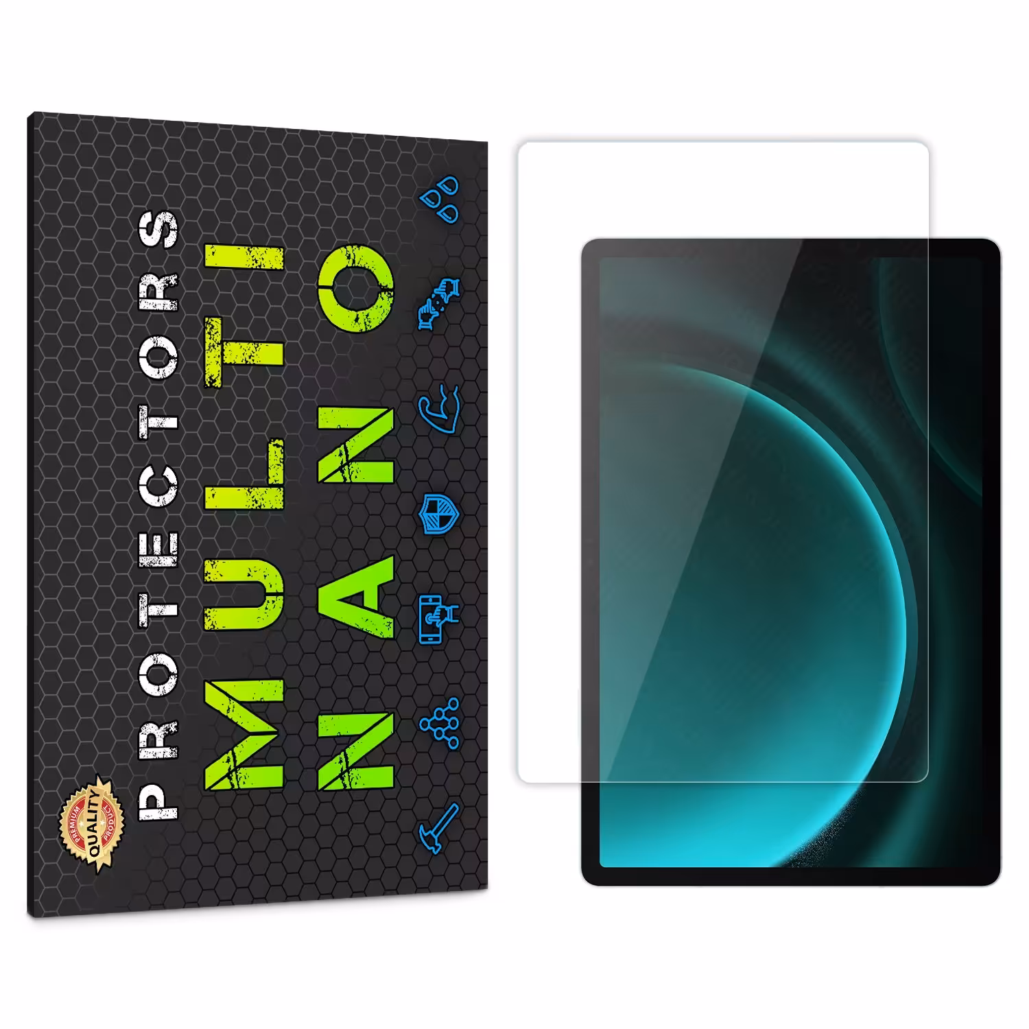 محافظ صفحه نمایش گلس تبلت سامسونگ Galaxy Tab S9 FE Plus - تب اس 9 اف ایی پلاس