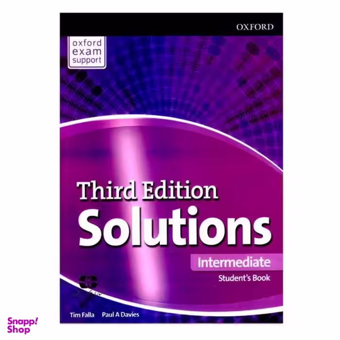 کتاب Solutions Intermediate Third Edition اثر Tim Falla And Paul A Davies انتشارات سپاهان