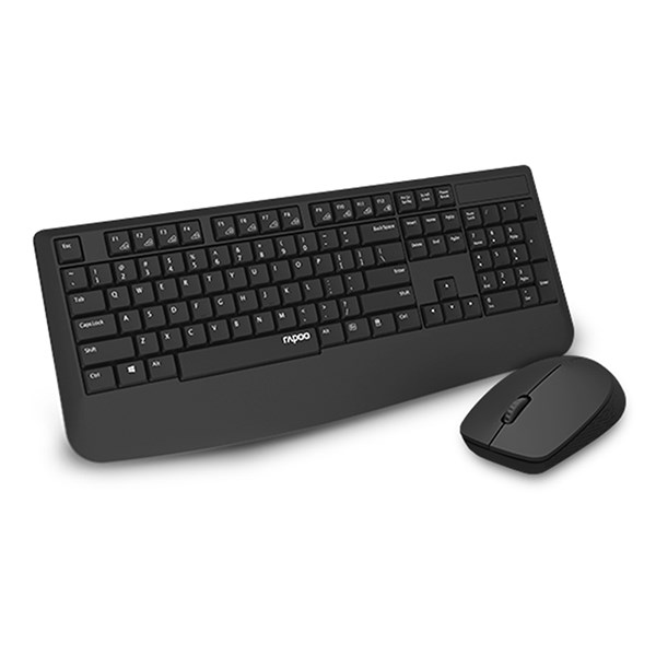 کیبورد و ماوس وایرلس / بلوتوث رپو مدل X1900 (2018)Rapoo X1900(2018) Multi-mode Wireless Keyboard & Mouse