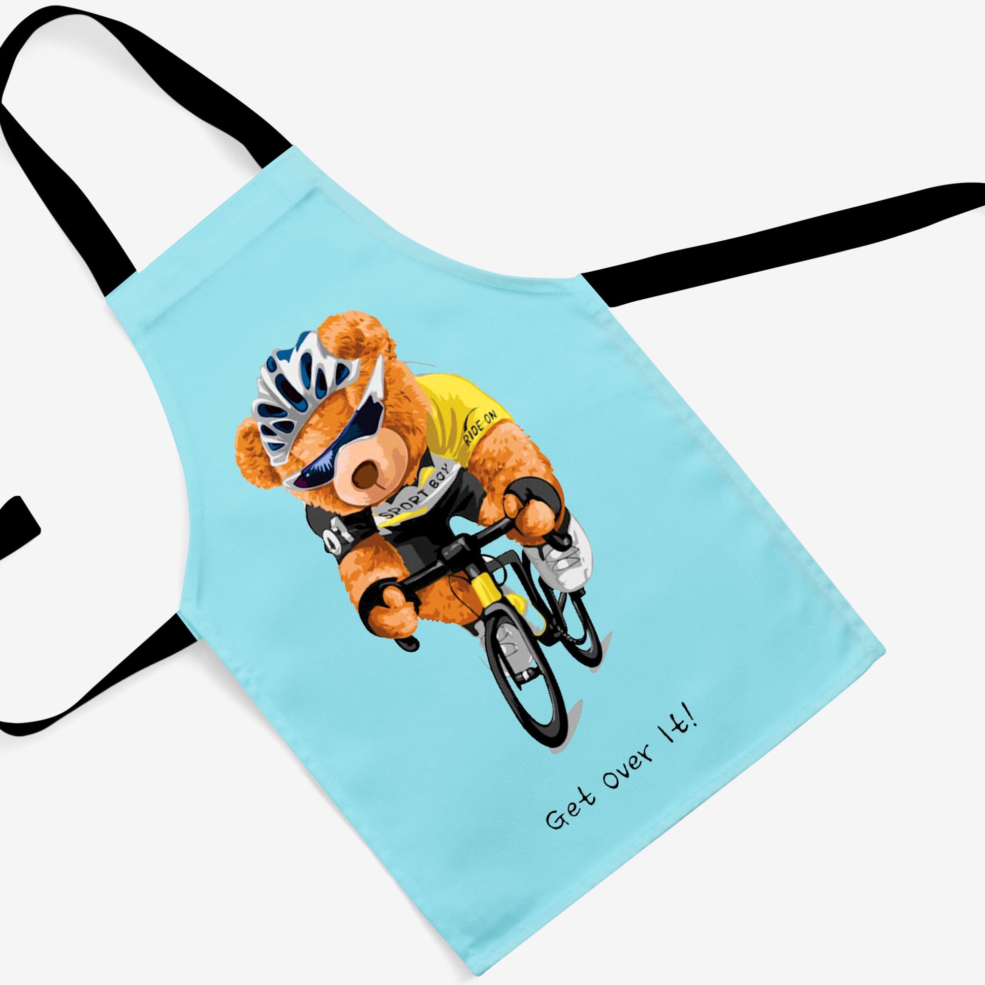 پیشبند تدی مخمل چاپ دیجیتال قابل شستشو و رنگ ثابت دارای آستر ضدآب کد 5