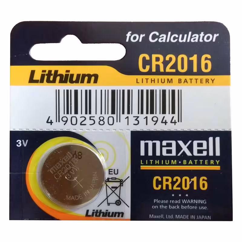 باتری سکه ای 2016 مکسل MAXELL پک آبی