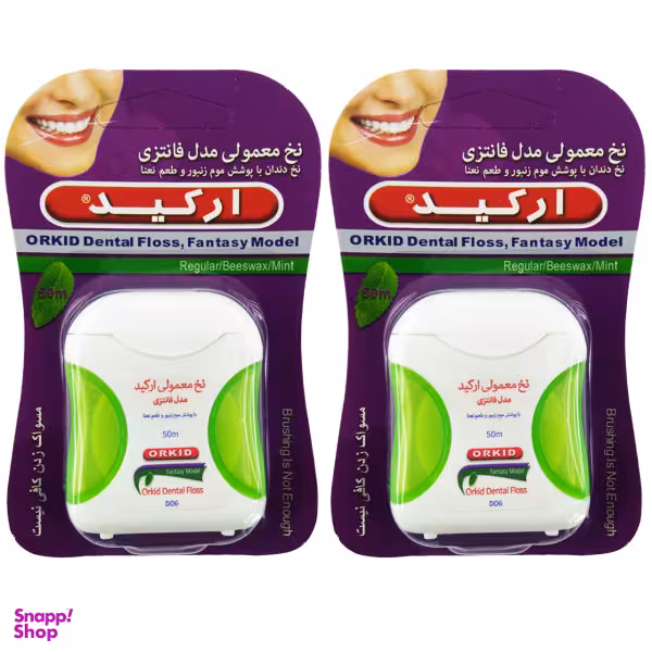 نخ دندان ارکید (Orchid) مدل Green New Fantasy بسته 2 عددی
