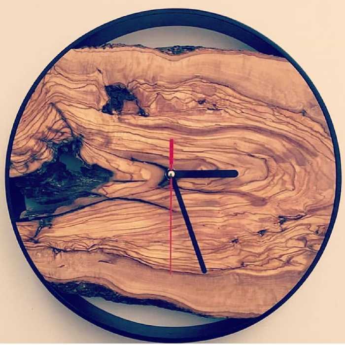 ساعت رینگ فلزی قطر 50 