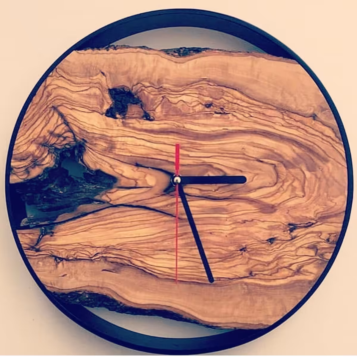 ساعت رینگ فلزی قطر 50 