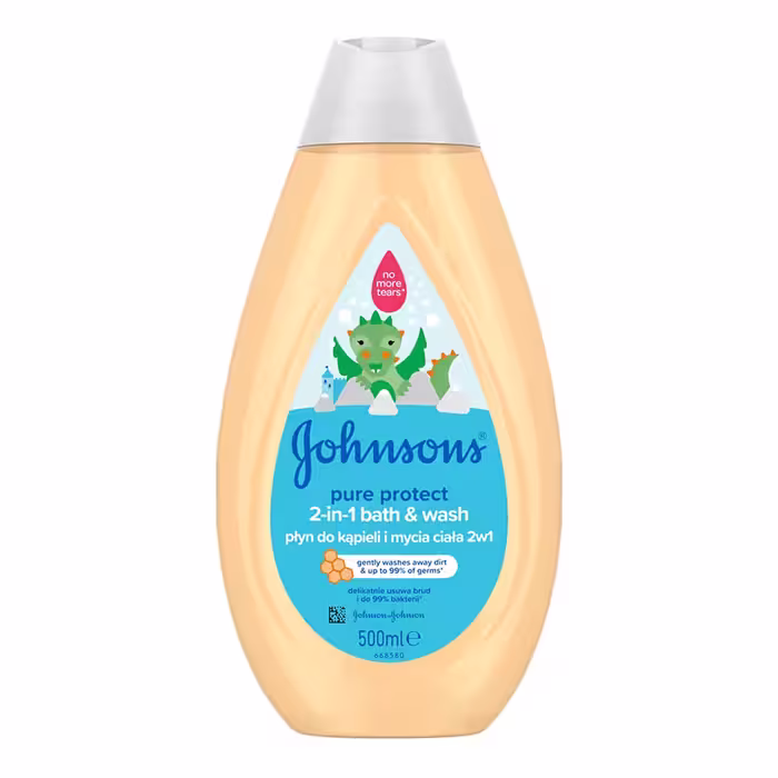 شامپو بدن کودک 500 میلی لیتر با عصاره عسل جانسون johnson