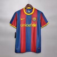 لباس کلاسیک بارسلونا 2011-2010 کیت اول