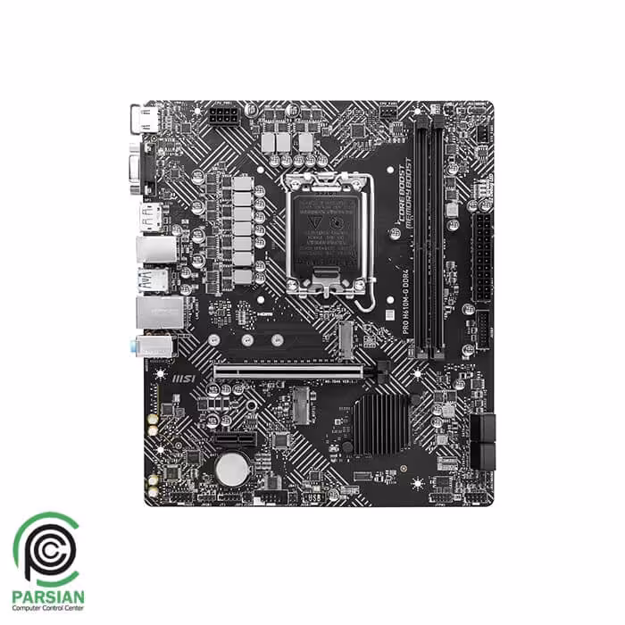 مادربرد ام اس آی MOTHERBOARD MSI PRO H610M-G D4