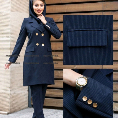 مانتو شلوار زنانه پرشیا مدل ست اداری