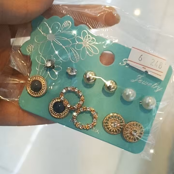 گوشواره 6 تایی