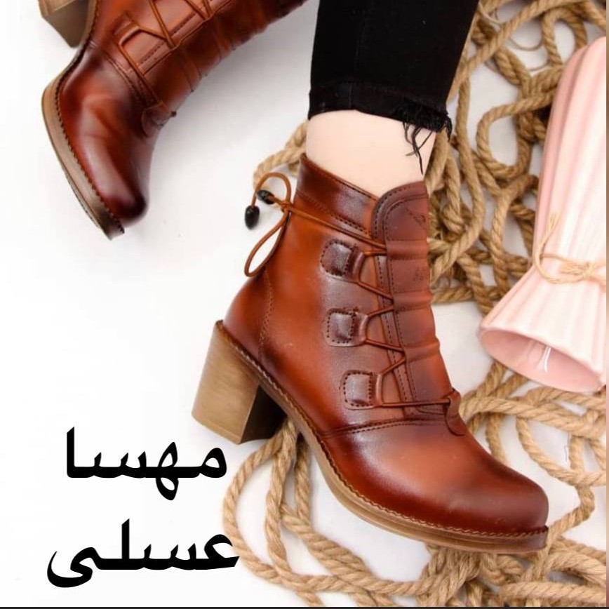 نیم ساق جدید مهسا پاشنه 5سانت کیفیت عالی خوش پا وراحت