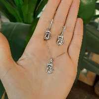 نیم ست نقره پیشی