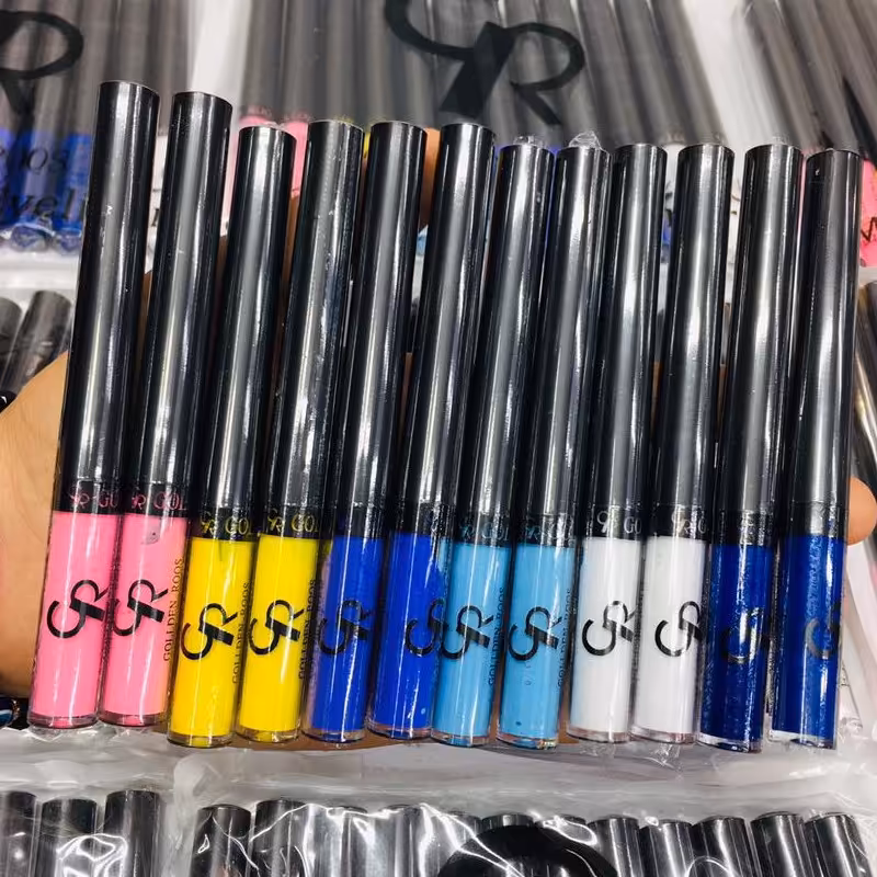 خط چشم رنگی  زیبا