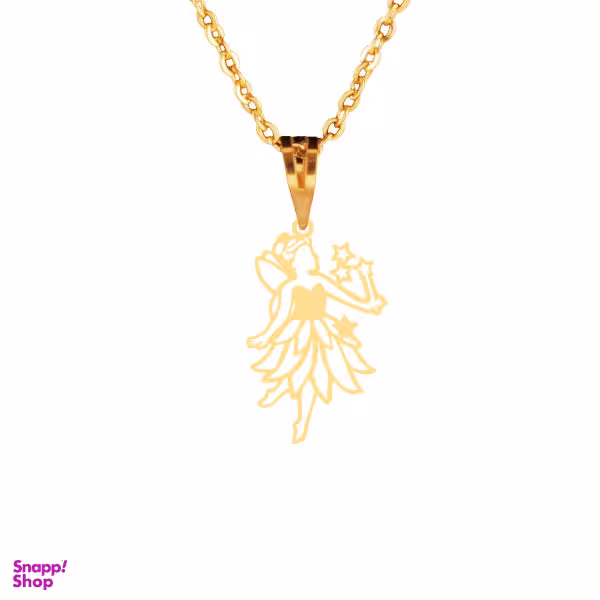 گردنبند طلا 18 عیار زنانه سانا گالری مدل فرشته D11137