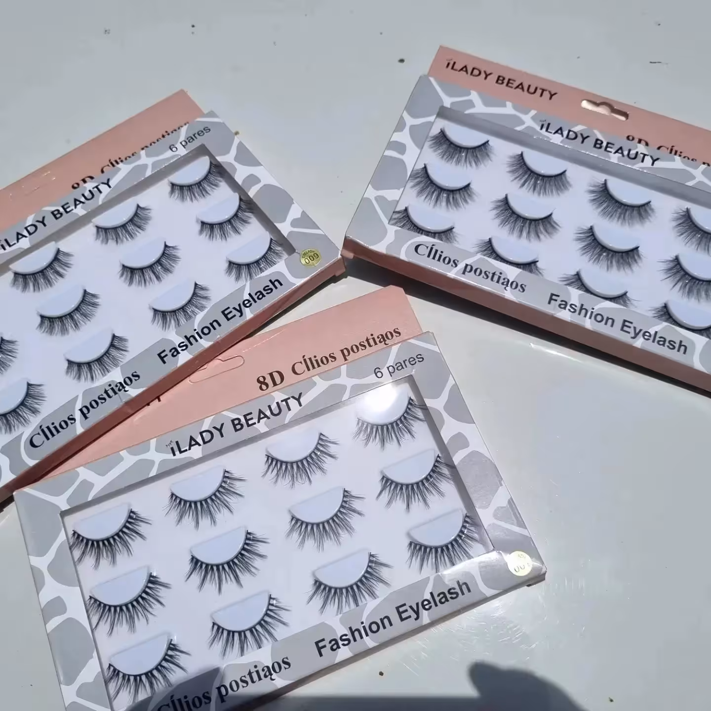 مژه سه بعدی 6جفتی