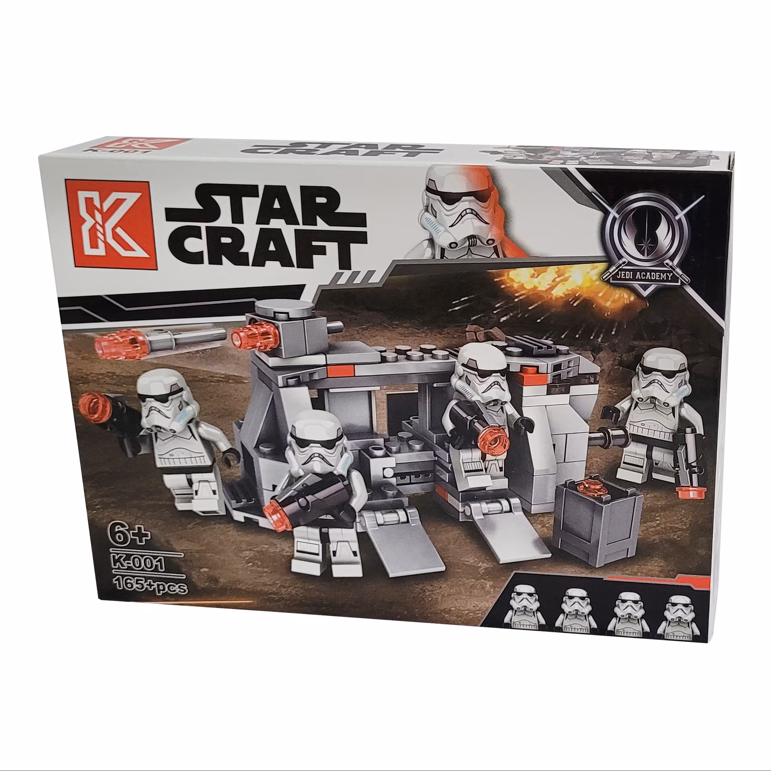 لگو استار وارز 165 قطعه ای کد 001