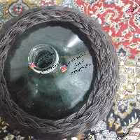 شیشه حصیری ،شیشه بافی