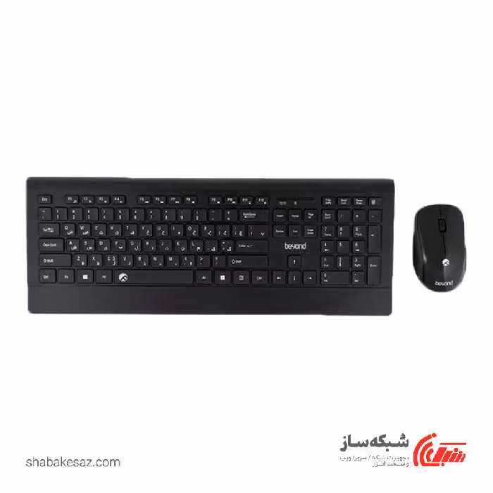 قیمت و خرید کیبورد و ماوس بیاند BMK-9596 RF بی سیم - شبکه ساز