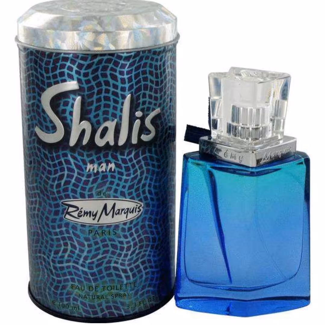 ادکلن رمی شالیز آبی مردانه اصل اورجینال  تضمین اصالت جعبه فلزی Shalis for men بهترین انتخاب  و کیفیت

