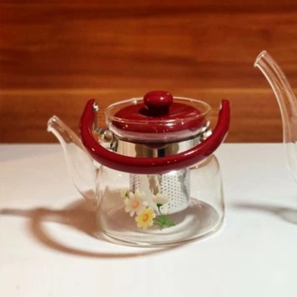 قوری شعله مستقیم پیرکس(600میلی لیتر) وارداتی