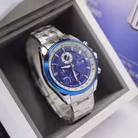 ساعت  مچی مردانه سه  موتور فعال کرنوگراف کاسیو ادیفایس casio edifice