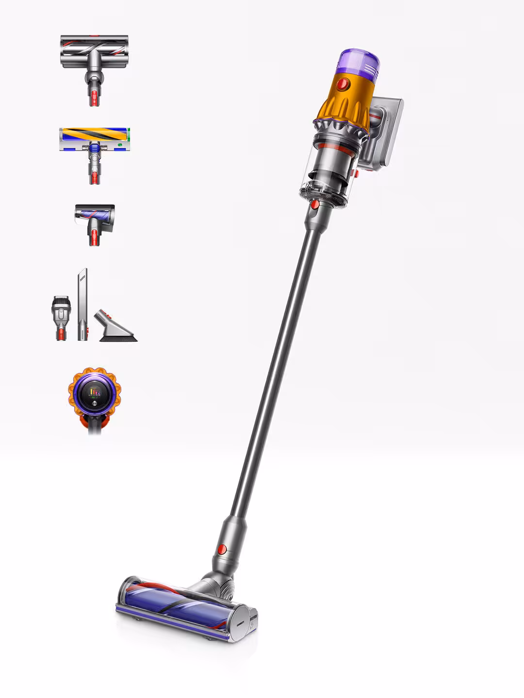 جارو برقی شارژی دایسون مدل Dyson v15 detect absolute vacuum v15