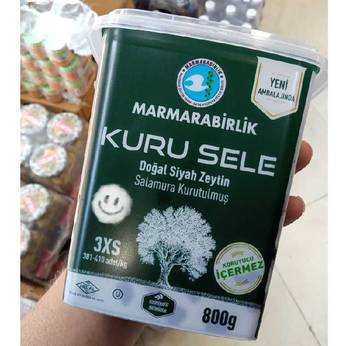 زیتون سیاه چروک روغنی مارمارا 800گرم خالص ترکیه | amazonchi