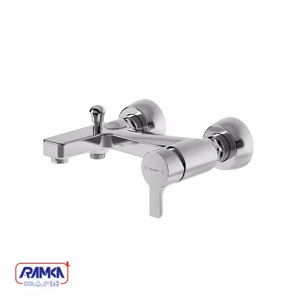 شیر حمام شودر مدل راموند کروم