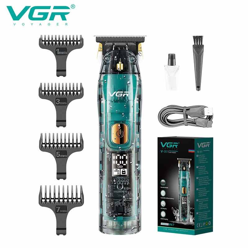 ریش تراش صفر زن و خط زن حرفه ای vgr  مدل v961