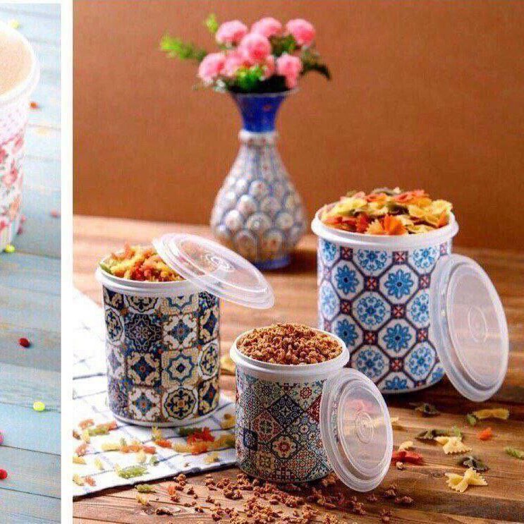 ظرف نگهدارنده 3 تایی بلند